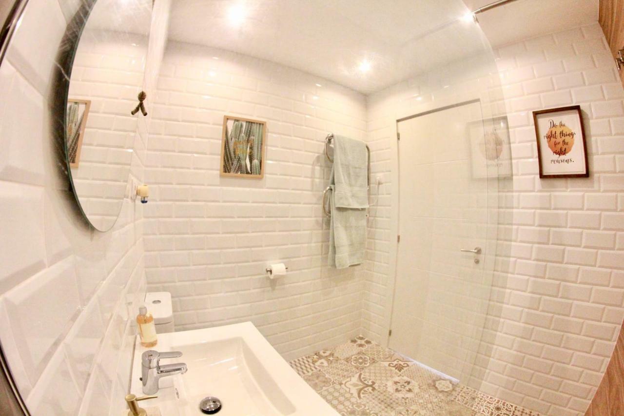 สตูดิโอ อพาร์ตเมนต์ 1 ห้องน้ำส่วนตัว ขนาด 25 ตร.ม. – กลางเมืองตอเรโมลีโนส Apartment ตอร์เรโมลิโนส ภายนอก รูปภาพ